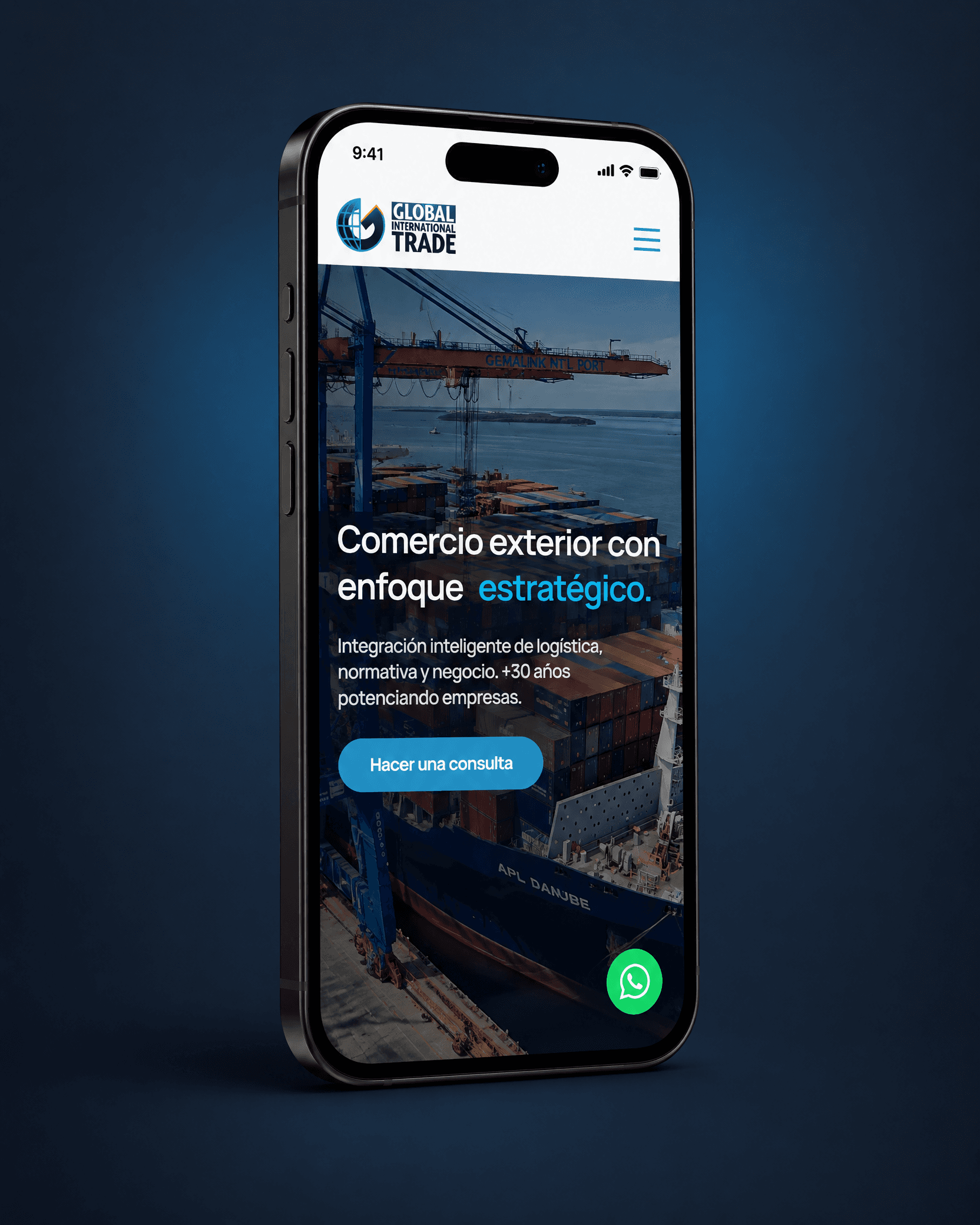 Global International Trade — Móvil